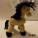 patron gratis caballo amigurumi