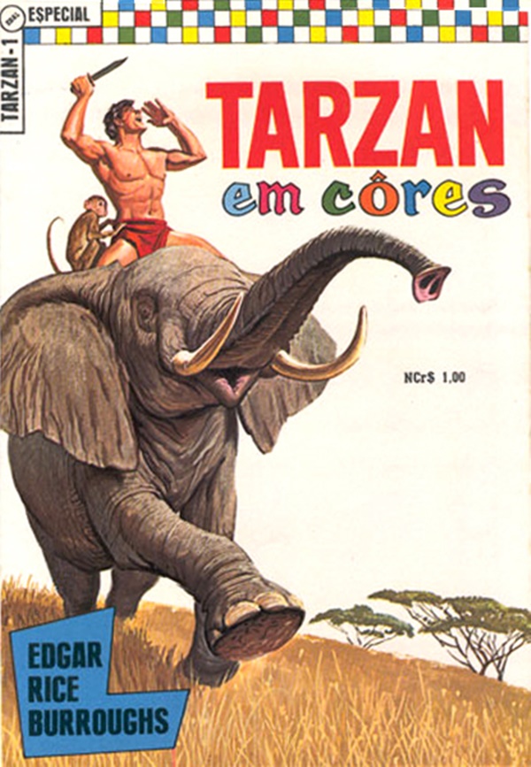 CAPAS DE GIBI  COVERS COMICS-TARZAN 08-EBAL 