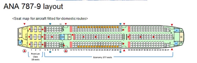New 787-9 Seat Map