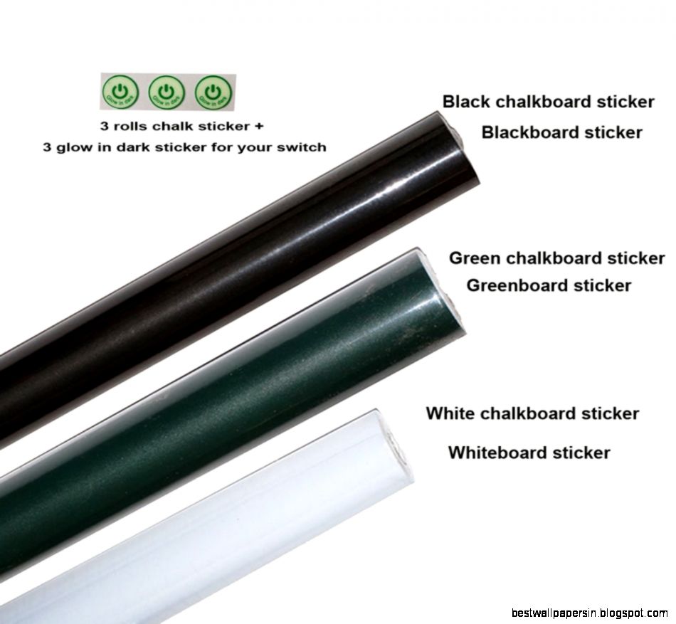 2016 newest hot 3 rolls 200cm  45cm Removable Chalkboard Sticker