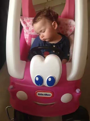 13 Parents share hilarious photos of their kids asleep in all sorts of odd places