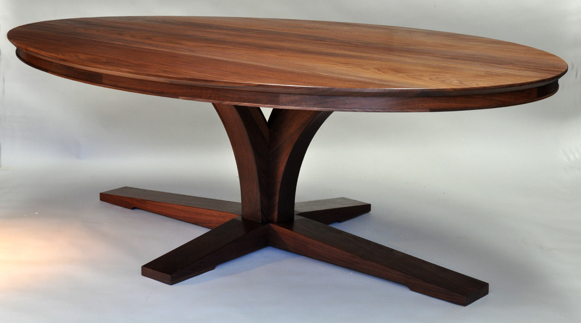 Dorset Custom Furniture - A Woodworkers Photo Journal: Two Oval Tables