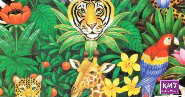 84+ Gaya Terbaru Lukisan Tema Flora Dan Fauna, Gambar Lukisan