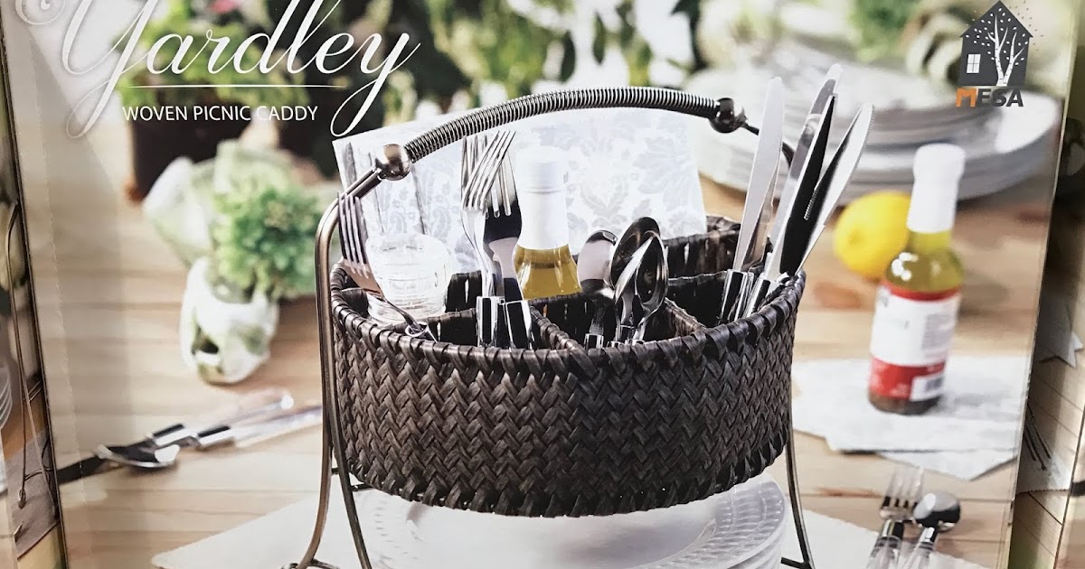 Mesa Woven Picnic Caddy Costco Weekender
