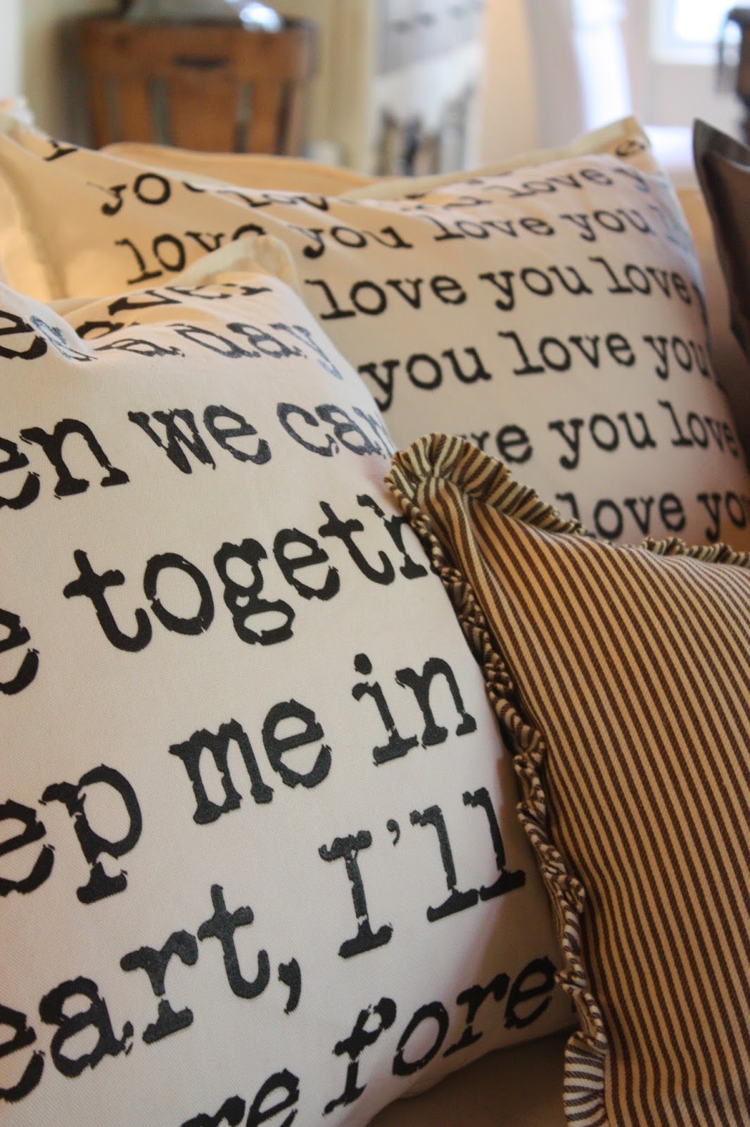 My Sweet Savannah new pillows in my etsy shop