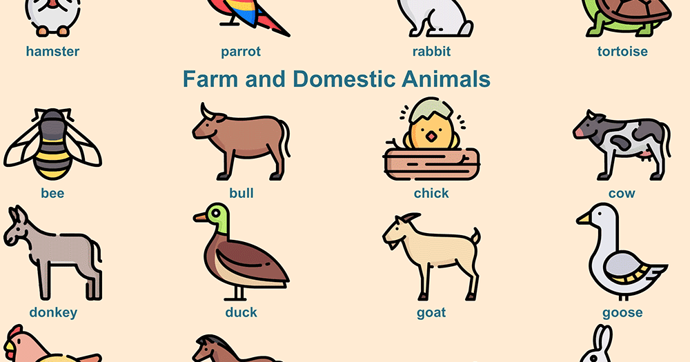 Printable Worksheets to Learn Animals Vocabulary