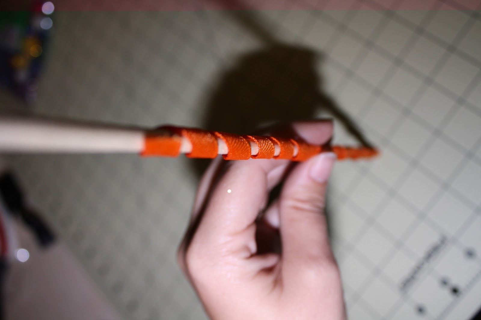 Crafty Momma How to Curl Grosgrain Ribbon