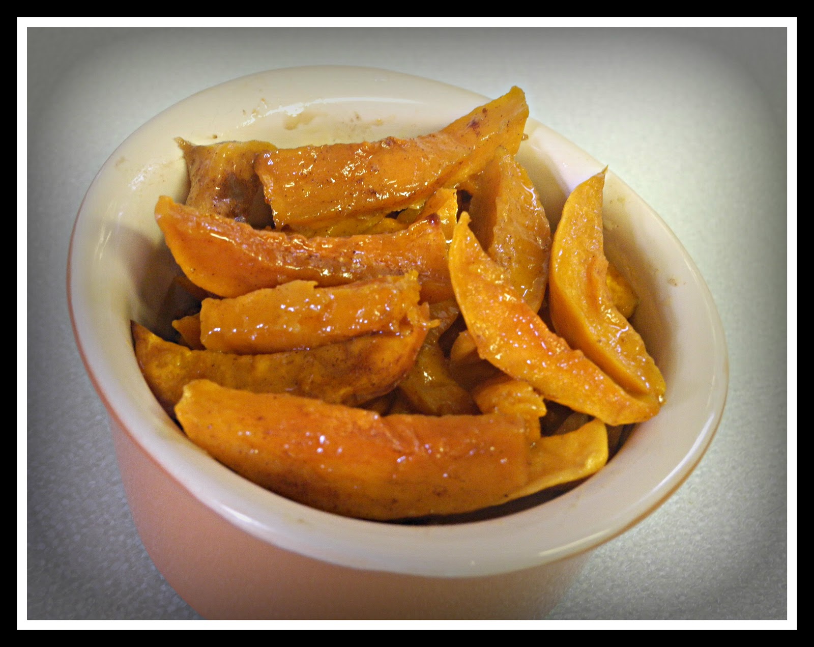 Baked Candied Squash Fries