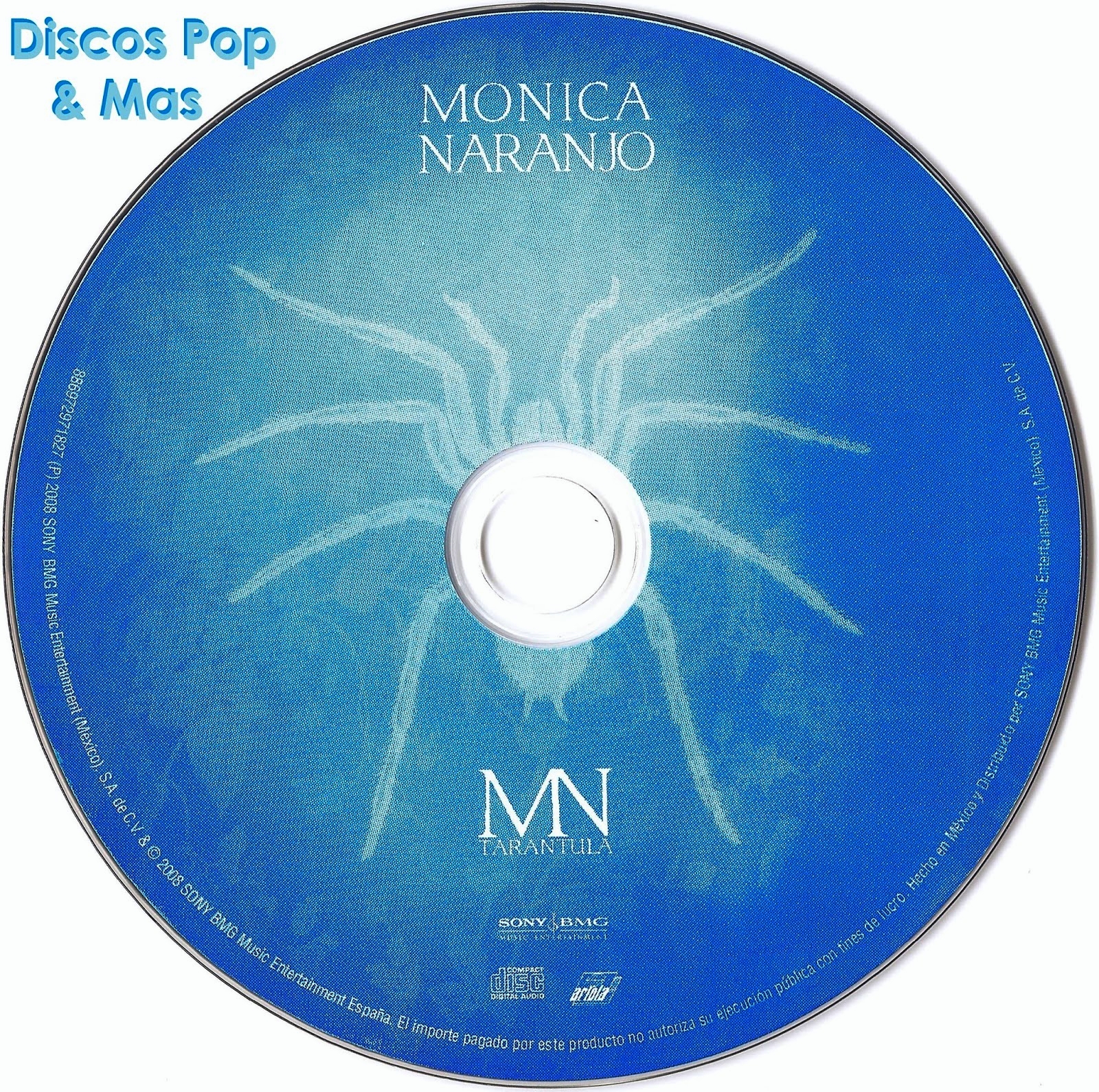 Discos Pop & Mas Monica Naranjo Tarantula Discos Pop & Mas Monica Naranjo Tarantula