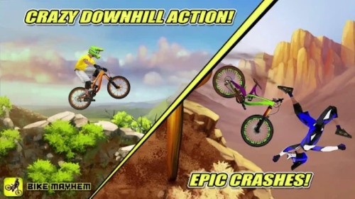 Crazy Downhill Action