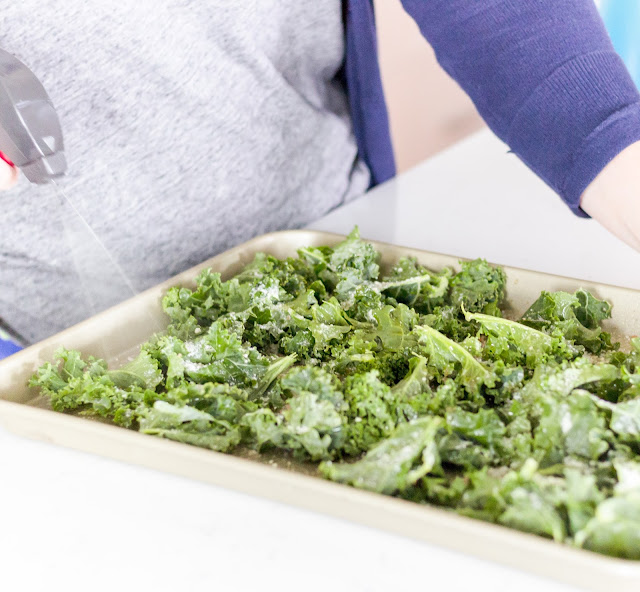 Oven Baked Kale Chips