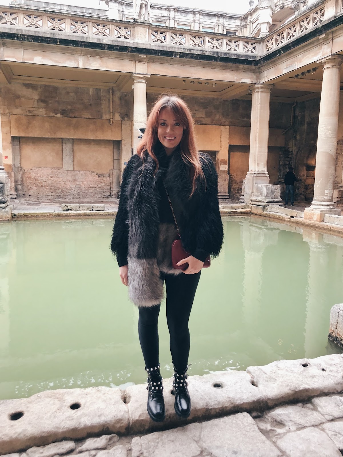 Photo of me at Roman Baths