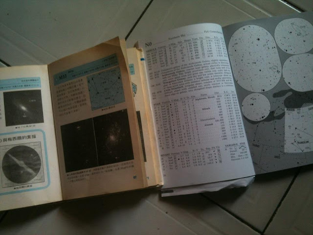 M31的各種搜尋星圖。