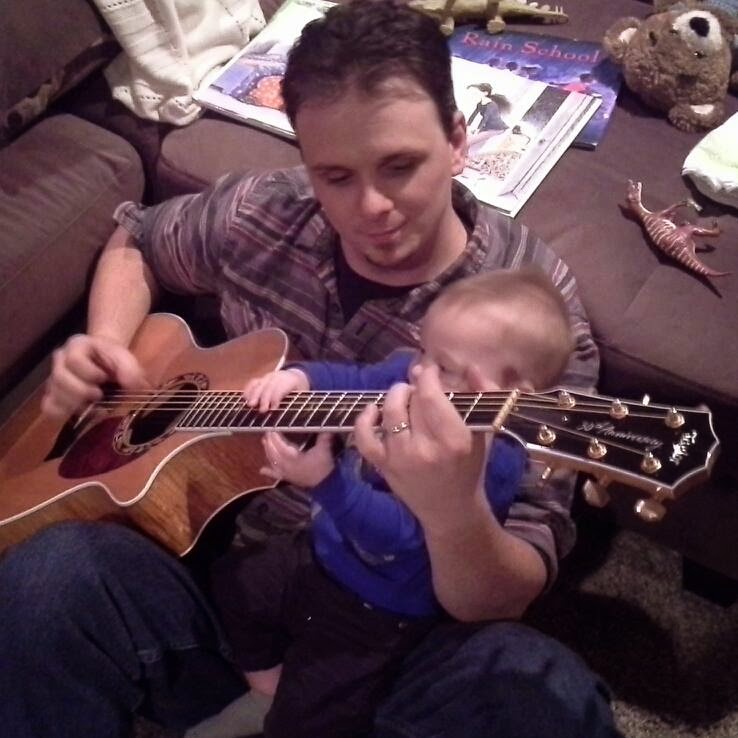he and daddy at the strings