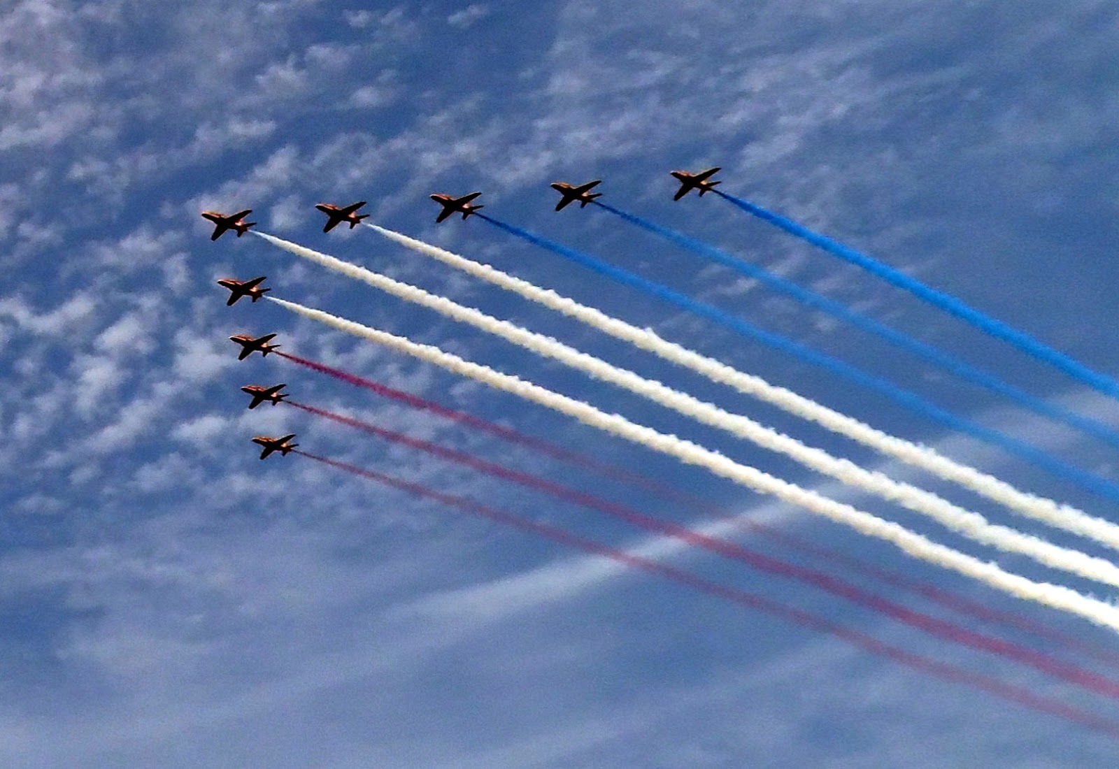 Nigel Fisher's Brigg Blog RED ARROWS OVER BRIGG & FAMOUS FLYERS