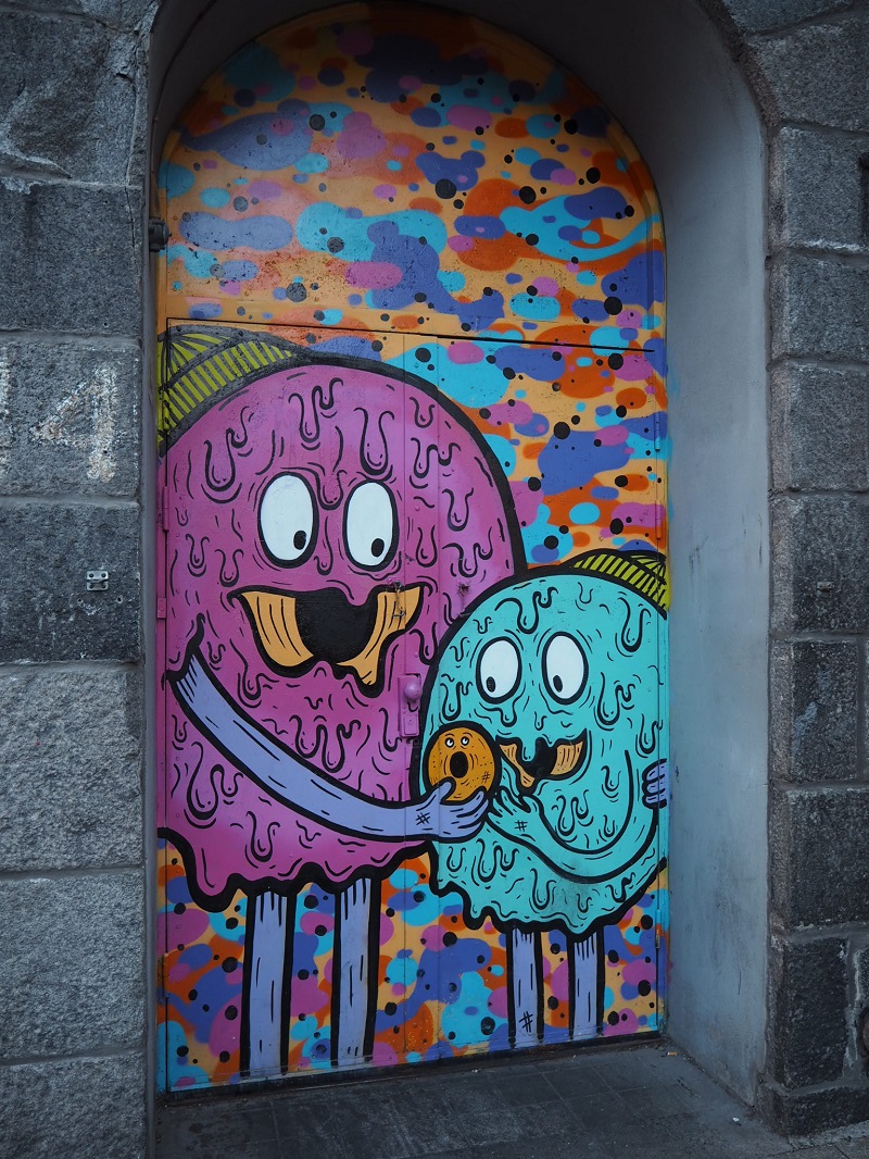 Painted Doors Aberdeen Inspired Nights Market on the Green