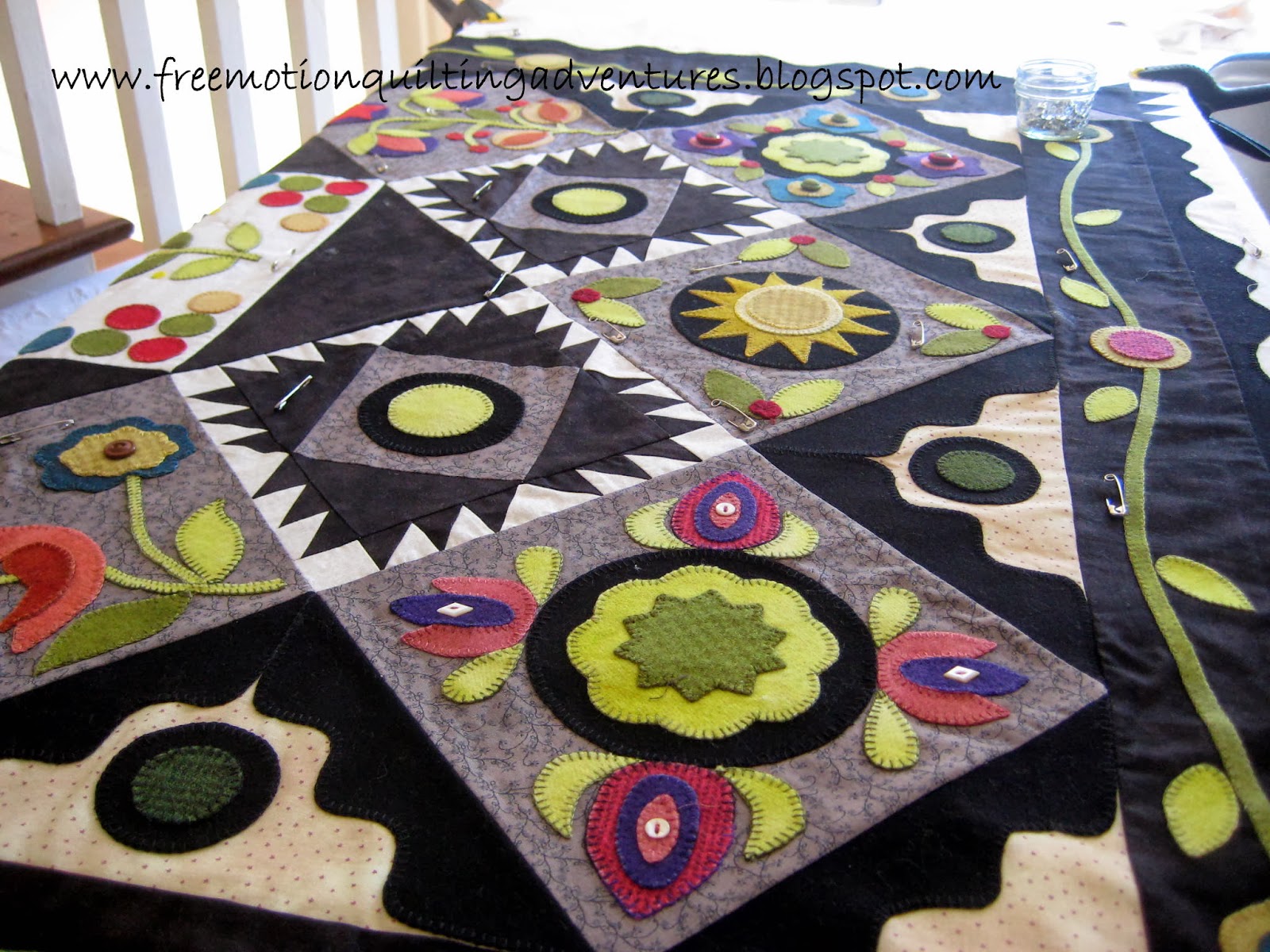 Amy's Free Motion Quilting Adventures: My Gone Quilting Badge