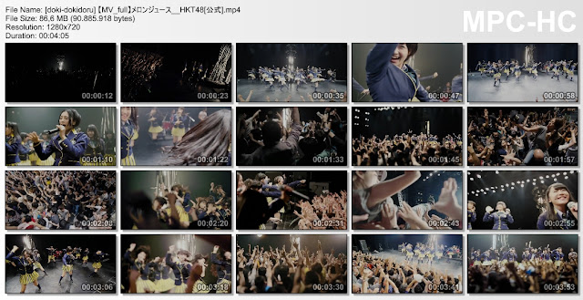 Screenshot ss Download【MV_full】メロンジュース HKT48[公式] Melon Juice (2nd-Single)