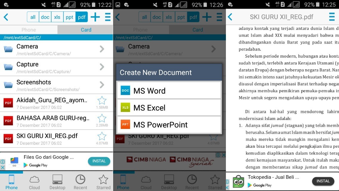 membuka file office dengan cara membuka file office di android