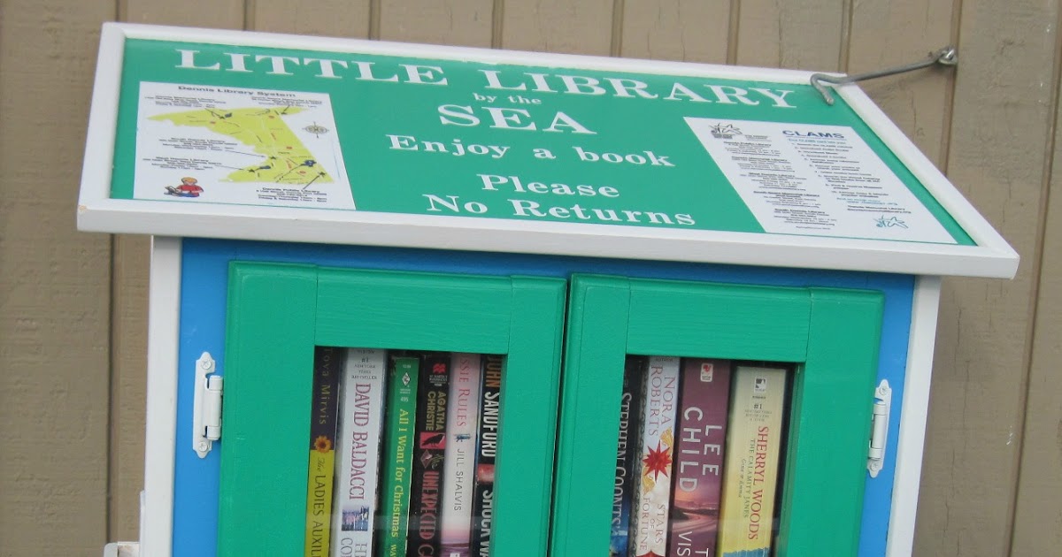 Dennis Public Library Visit "Little Libraries by the Sea"
