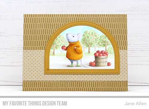 Handmade card from Jane Allen featuring products from My Favorite Things #mftstamps
