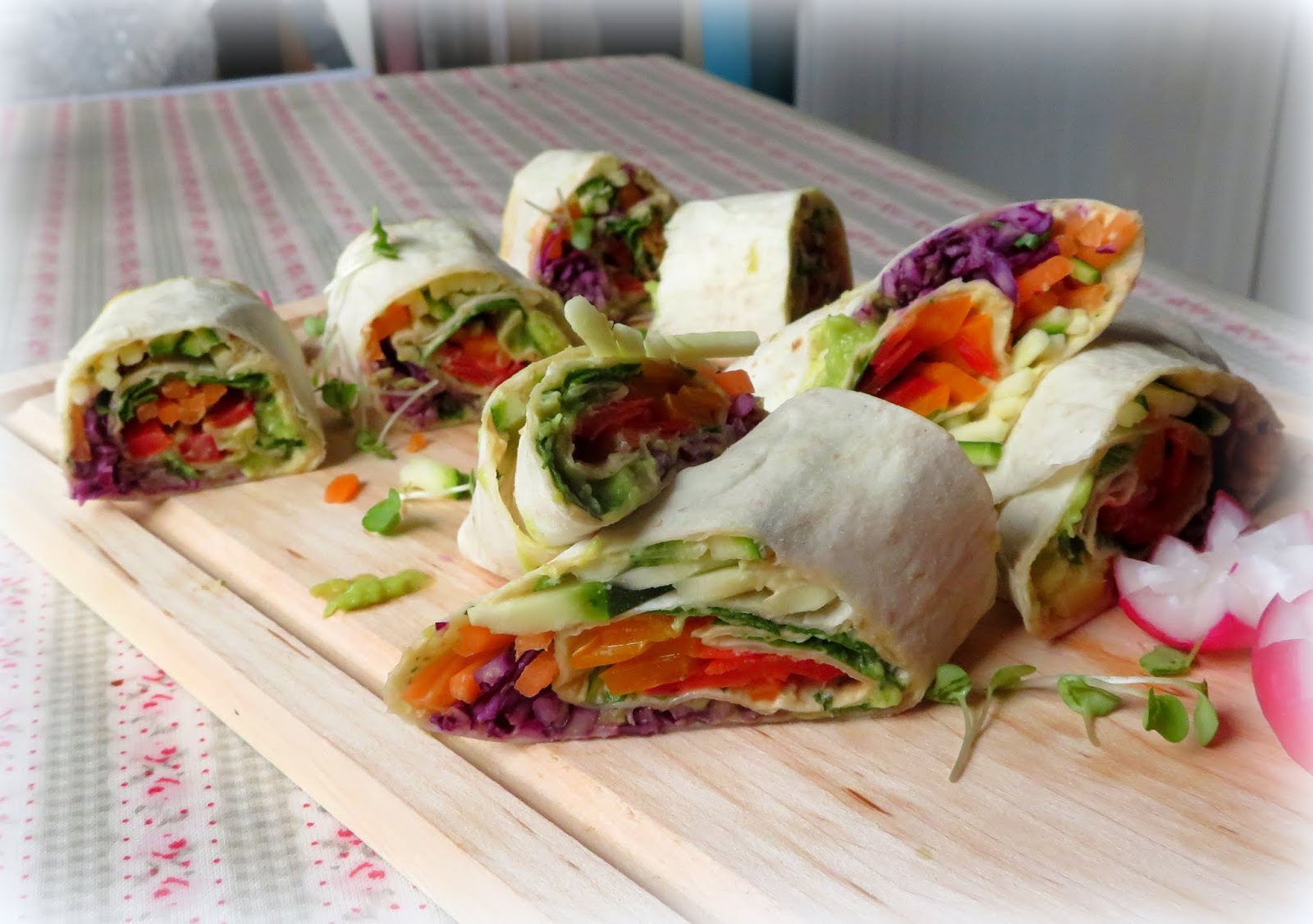 The English Kitchen Rainbow Wraps