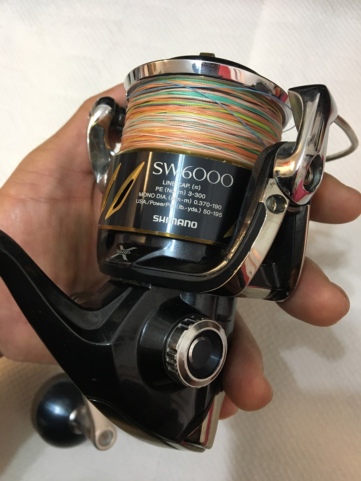 SHIMANO　13 STELLA　SW6000HG 釣り返品は受け付けません