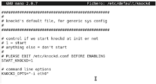 Blog de Davis PORT_KNOCKING (Golpeo de Puertos)