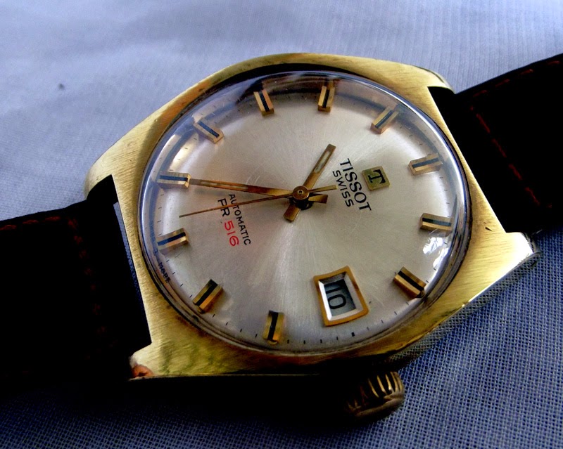 JAM VINTAGE TISSOT PR 516 AUTOMATIC GOLD PLATED (SOLD)