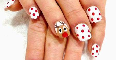 merry christmas: 20 Fabulous Christmas Nail Art Tutorials That Are