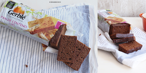 Pudin de pan de centeno y mantequilla . kidsandchic