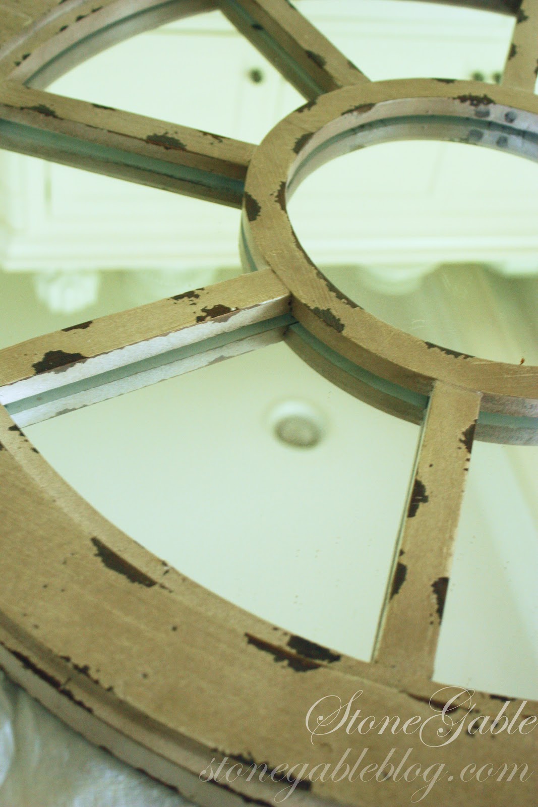 StoneGable HOW TO PAINT AN UGLY MIRROR