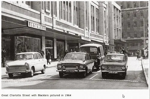 Blackler's, Great Charlotte Street, 1964