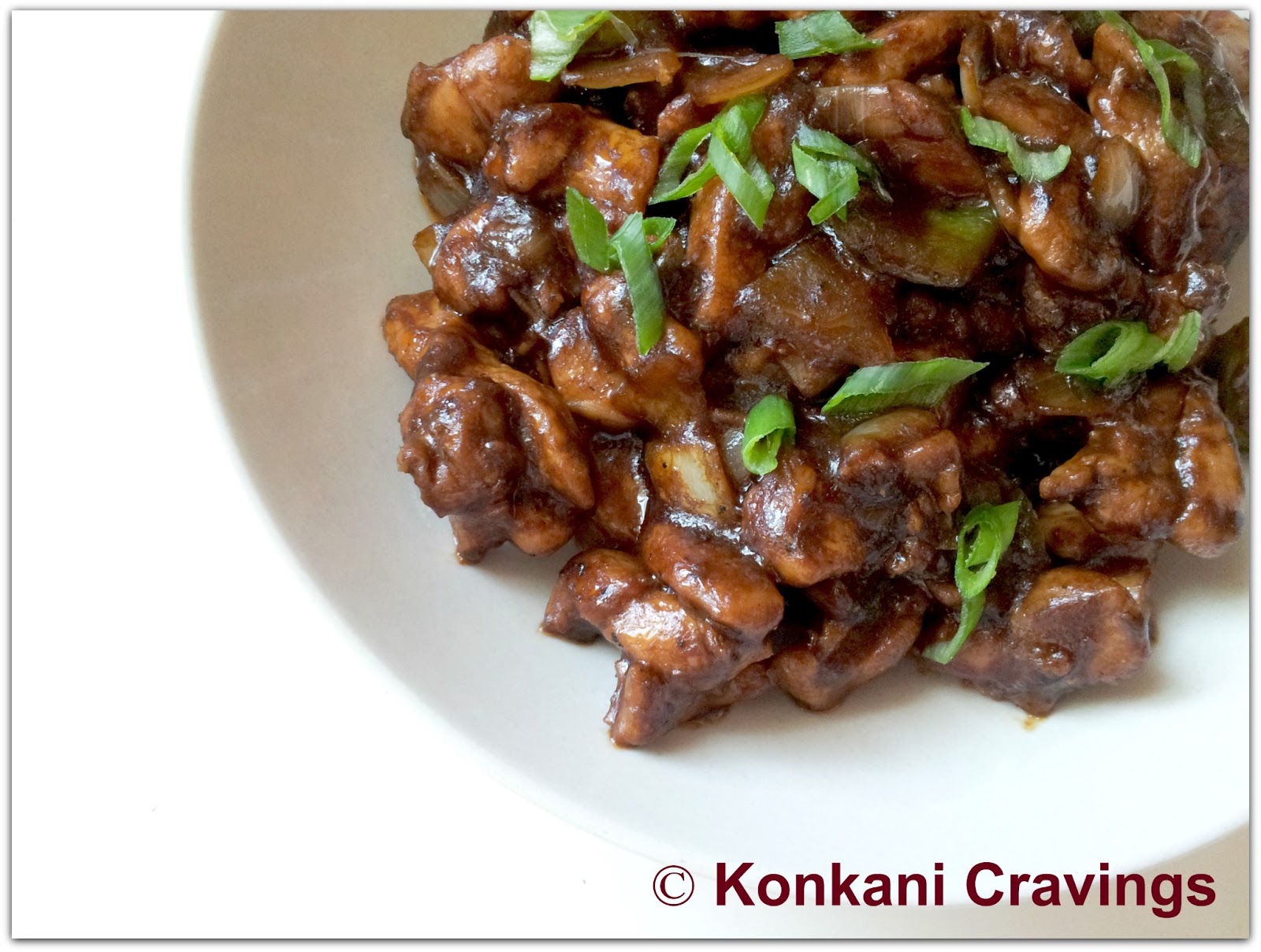 KONKANI CRAVINGS Chinese Chilli Chicken (Indian Style)