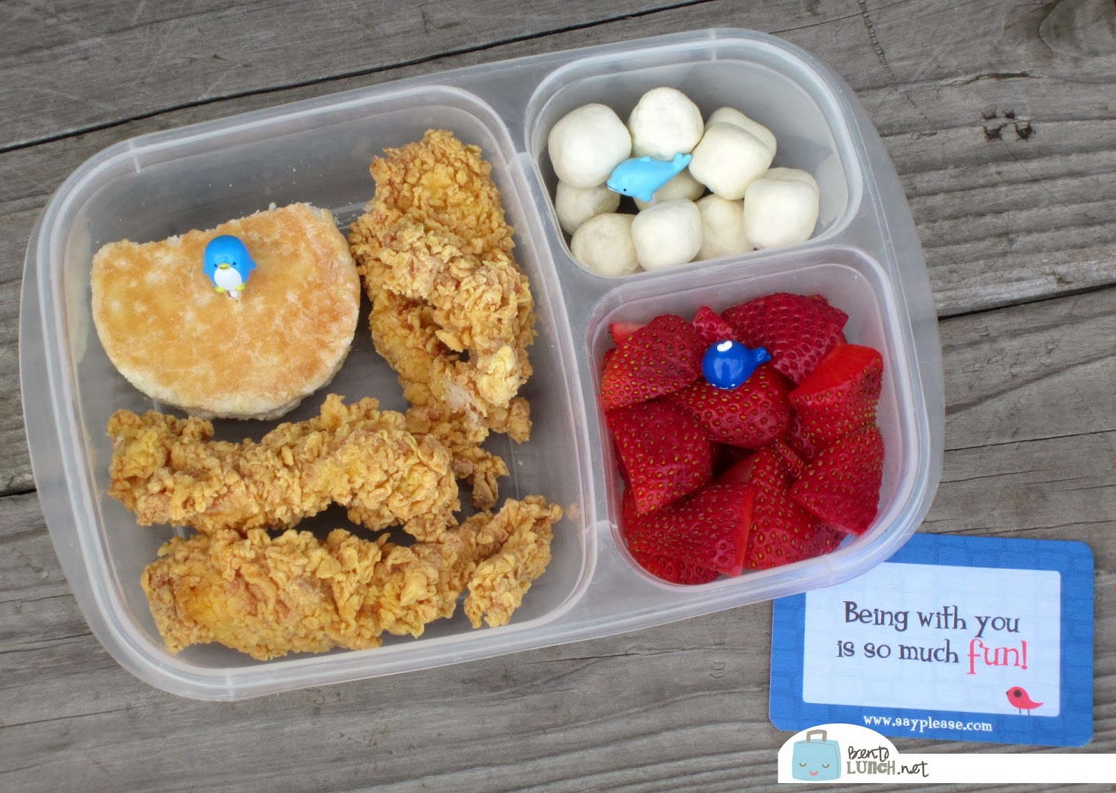 Leftovers To Lunches Bento Chicken Biscuits