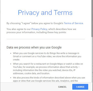 To Open A Gmail Account You Need To Agree This Please Select I AGREE To Proceed