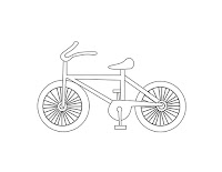 ציורי אופניים לצביעה