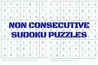 Non Consecutive Sudoku Variation Puzzles