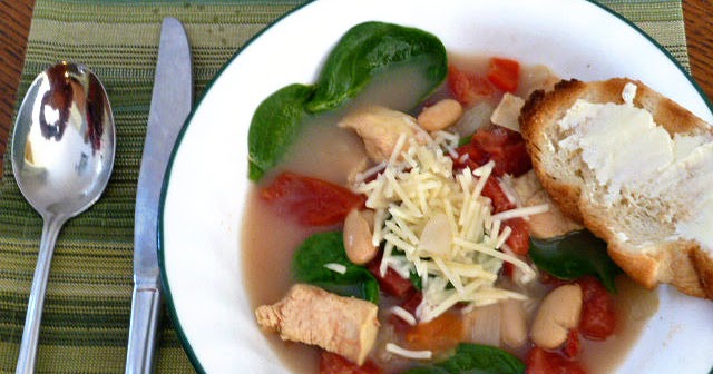 Baking and Cooking, A Tale of Two Loves: Tuscan Chicken Soup for #souplove