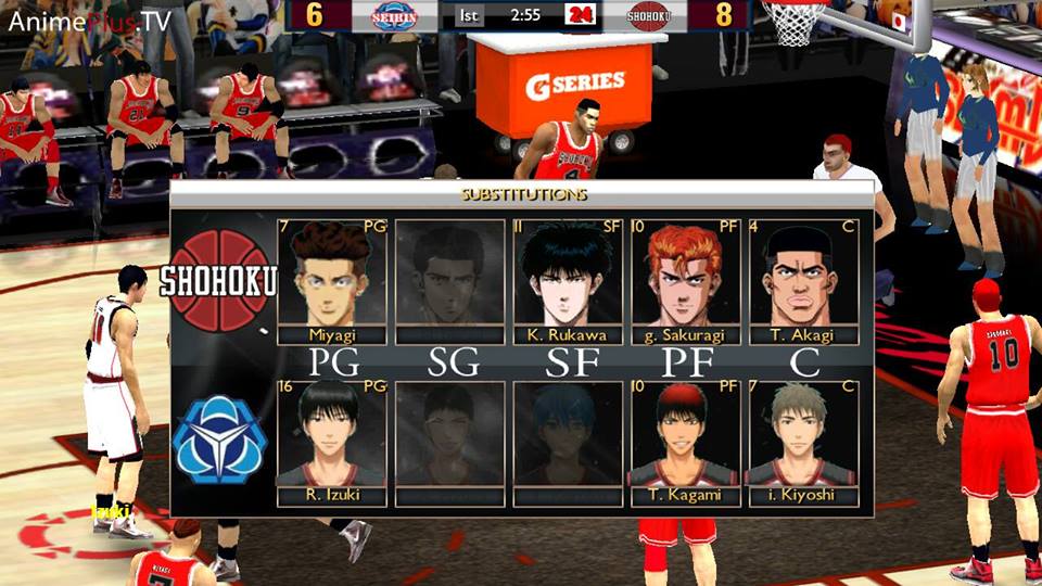 Slamdunk X Kuroko No Basketball Apk + OBB For Android v1.2 Mod Apk