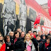 Boldrini davanti al murale dei partigiani: "Sciogliere i movimenti fascisti"