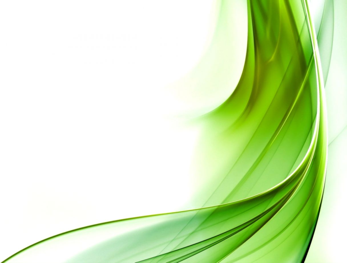 Abstraction Green White HD Wallpaper