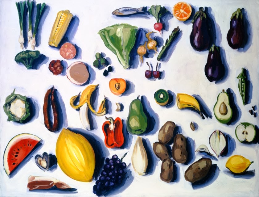 SJL Textiles Lisa Milroy. Painter.