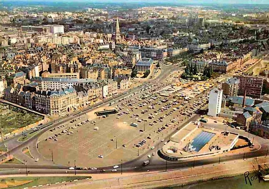 NANTES la ville d'après guerre NANTES