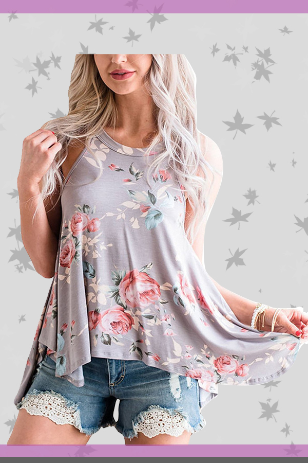 Flowy tank tops