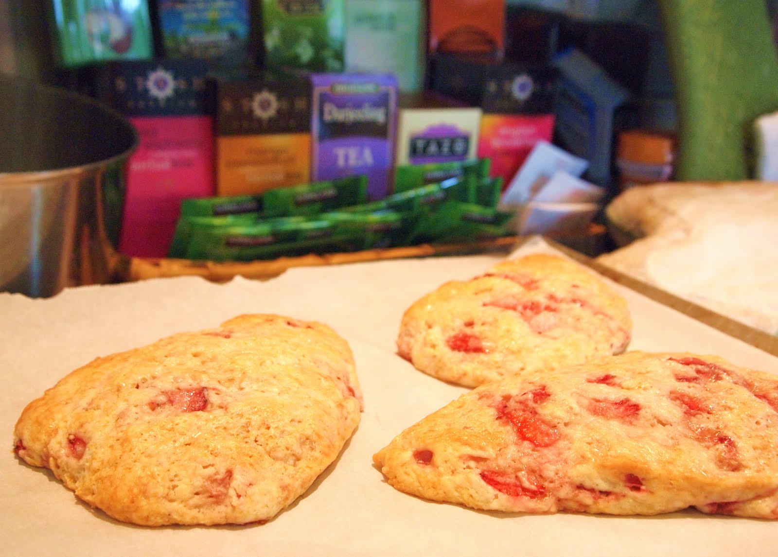 The Alchemist Strawberry Cream Scones