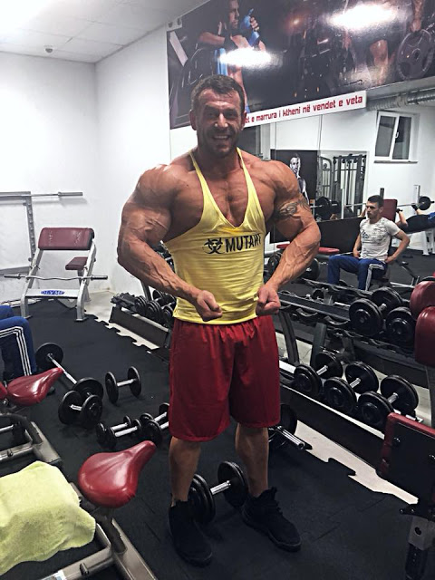 world bodybuilders pictures: Kosovan bodybuilder Besart Maxharraj