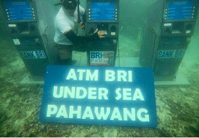 ATM BRI Di Pulau Pahawang Tak Kujung Diangkat 