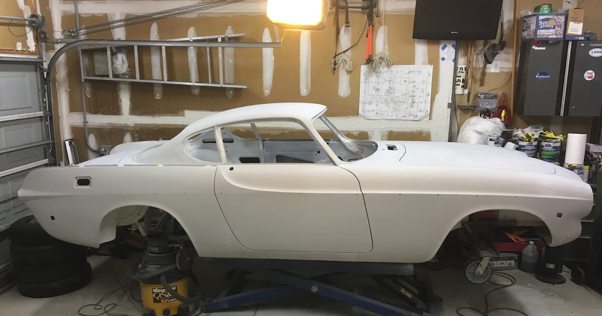 1970 Volvo P1800E Restoration P1800 Body work is completed!.....